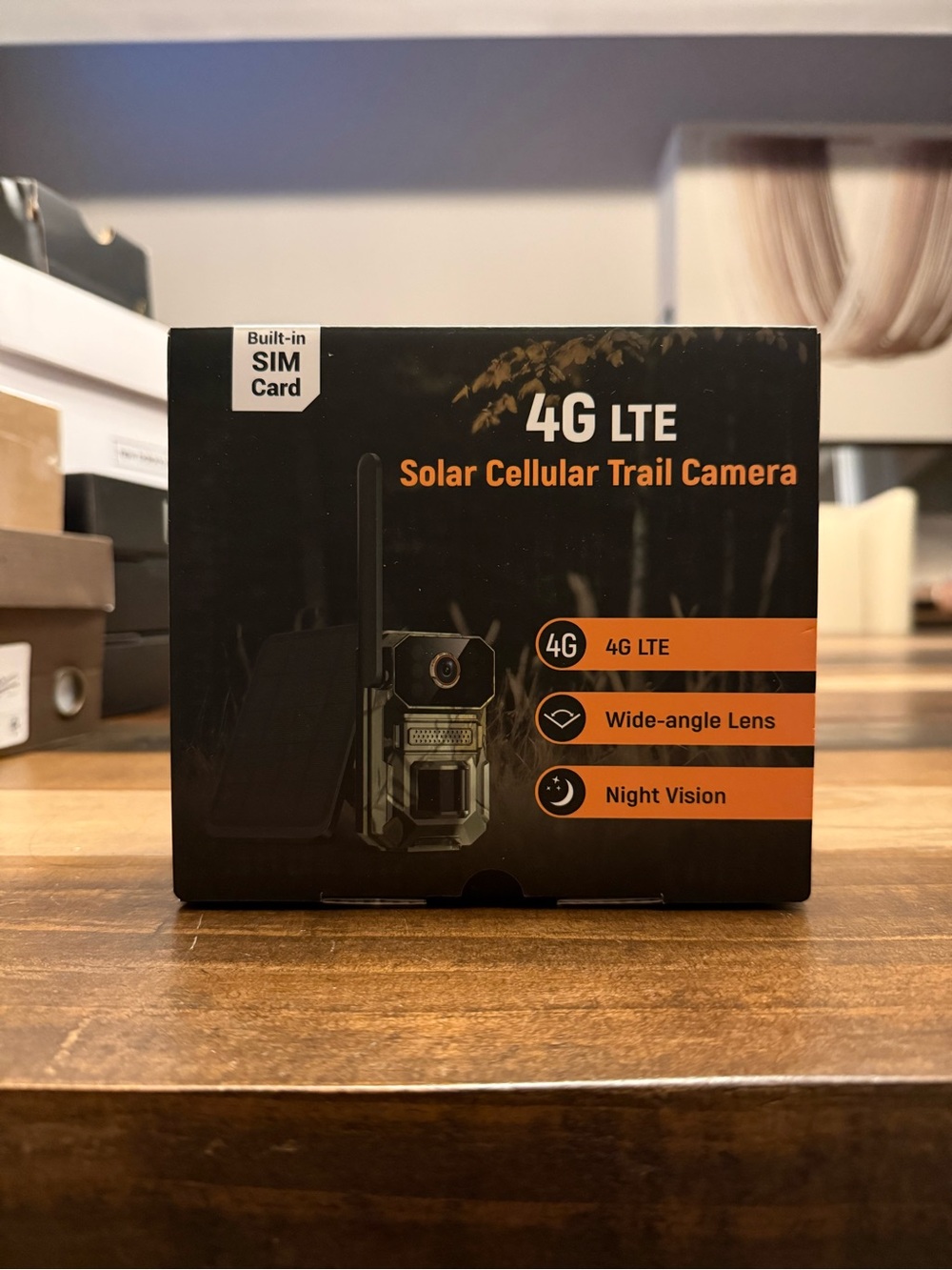 4G LTE Solar Cellular Trail Camera - Camo